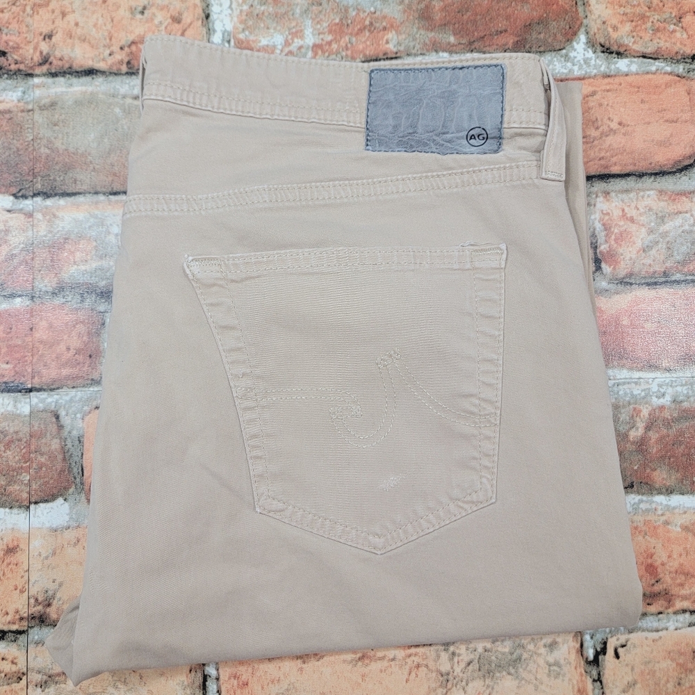 Adriano Goldschmied The Everett Slim Straight Leg Khaki Pants Men's Size 38x32